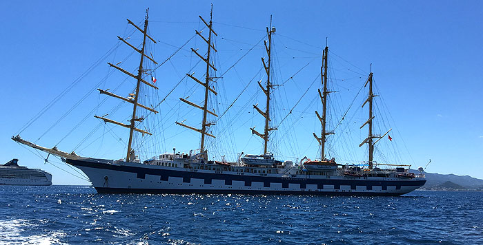 Le voilier de croisières Royal Clipper