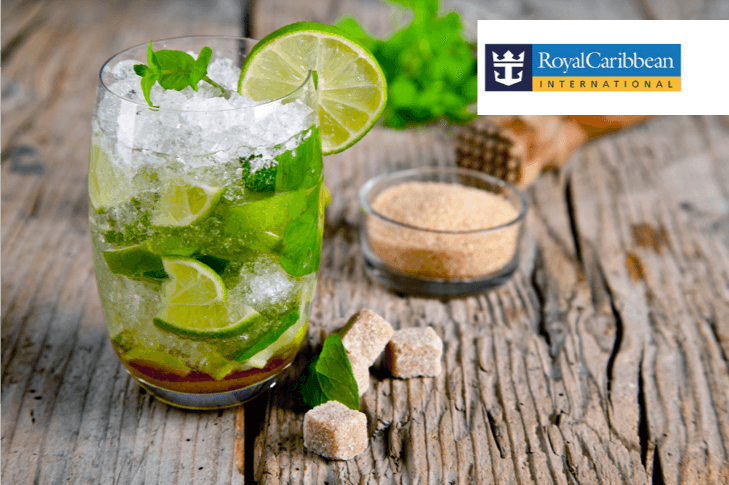 cocktail mojito au bionic bar de royal caribbean