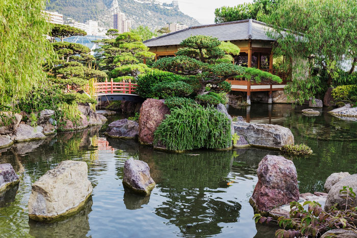 Le jardin japonais de Monaco