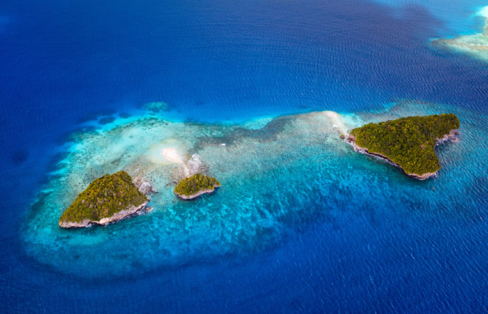 un tour du monde centré sur le Pacifique