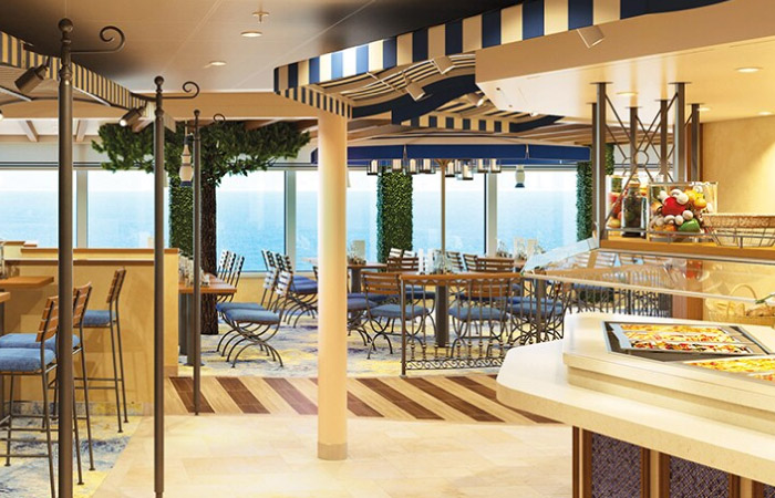 Le buffet Versilia