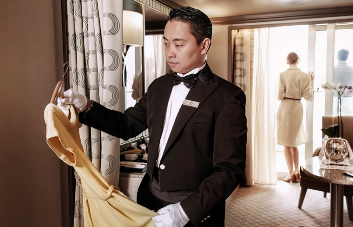 Le service à bord un des points forts de Silversea
