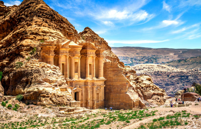 Pétra en Jordanie