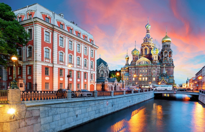 Saint Pétersbourg en Russie