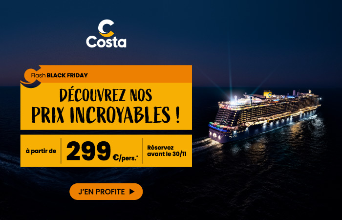 black friday 2022 costa croisières