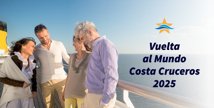 Vuelta al Mundo Costa Cruceros 2025