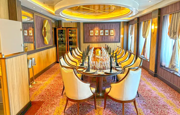 Le restaurant Chef's Table de l'Allure of the Seas
