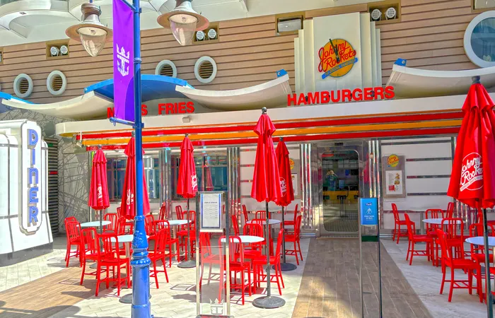 Le Johnny Rockets de l'Allure of the Seas