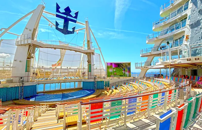 L’AquaTheater de l'Allure of the Seas