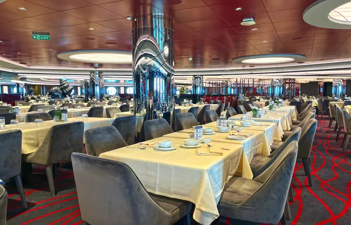 Le restaurant principal du navire MSC Seaside