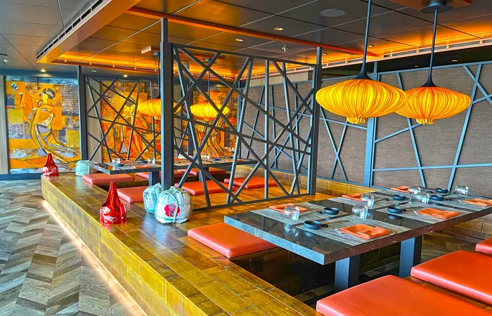 Le restaurant Fusion du MSC Seaside