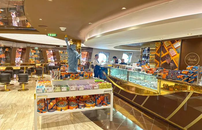 La chocolaterie Venchi du MSC Seaside